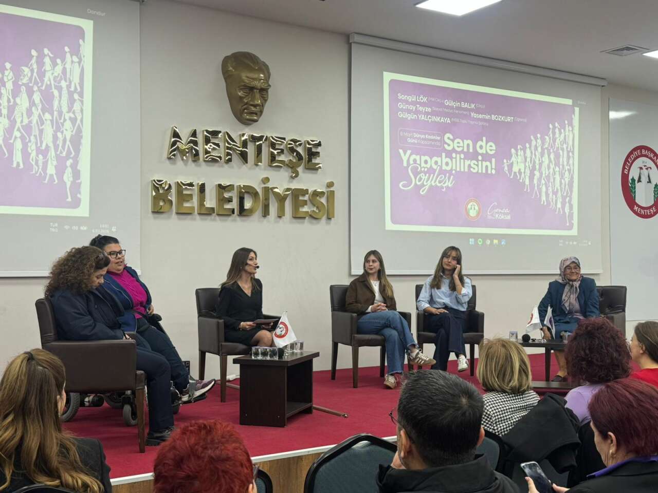 Menteşe’de “Sen de Yapabilirsin” Söyleşisi: Farklı Mesleklerden Kadınlar Başarı Hikâyelerini Anlattı 9